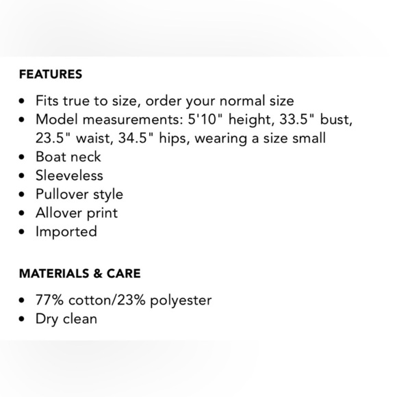 A.L.C. PORTIA ORANGE BOHO PRINT SQUARE NECKLINE SLEEVELESS SHIRT WOMENS SZ 0 - Picture 7 of 9